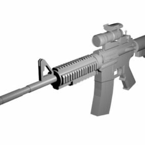 M4a1 Carbine 3d-modell