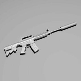 M4a1 With Silencer 3d model