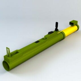 Broń przeciwpancerna M72 Law Model 3D