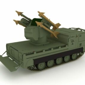 M730 Missile Launcher 3d model