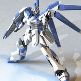 Model 3D Gratis Mg Hi-nu Gundam