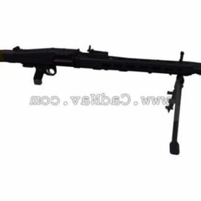 Mg42 7.92 mm machinegeweer voor algemeen gebruik 3D-model