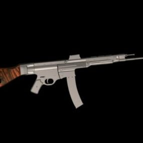 4D model pušky M1a3