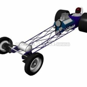 Mad F1 Racing Bicycle 3d model