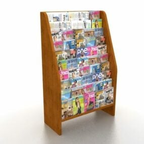 Porte-brochures pour magazines modèle 3D