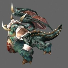Magtheridon – Wow Character 3d-modell