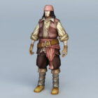 Male Pirate Character