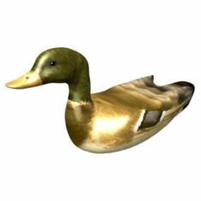 Animal Mallard Duck 3D-malli