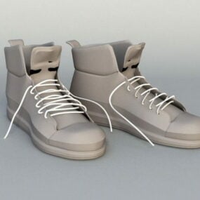 男士靴子3d模型
