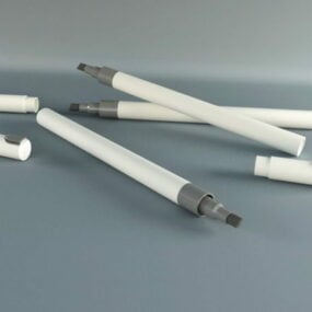 قلم توپی مدرسه مدل V3 3d