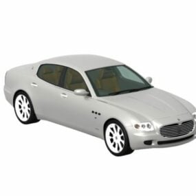 Maserati Alfieri White 3d model