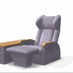 Wyposażenie fotela do masażu Model 3D