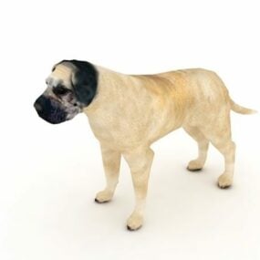 Animal Chien Mastiff modèle 3D