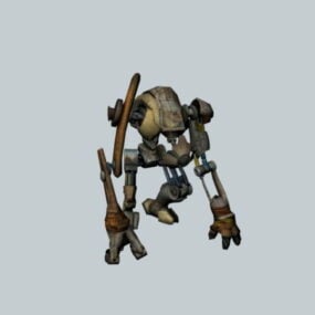 Cão Mecânico em Half Life Modelo 3d
