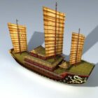 Mittelalterliches chinesisches Schiff