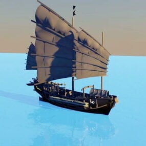 Medieval Ship 3d model