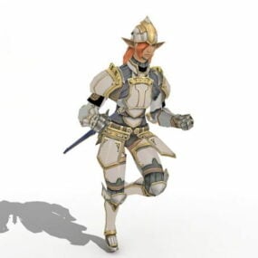 Nobleman Medieval Character 3d model