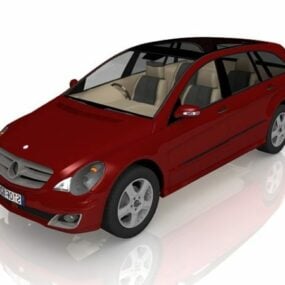 3D model kompaktního auta Mercedes-benz třídy A