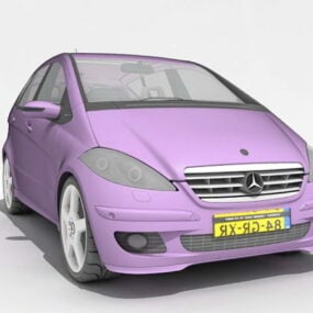 Model 3D hatchbacka Mercedes-Benz klasy A