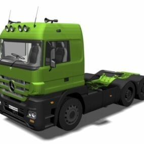מרצדס בנץ Actros דגם 3D משאית כבדה
