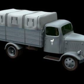 Mercedes-benz L3000 vrachtwagen 3D-model