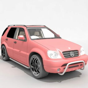 3D-Modell der Mercedes-Benz M-Klasse