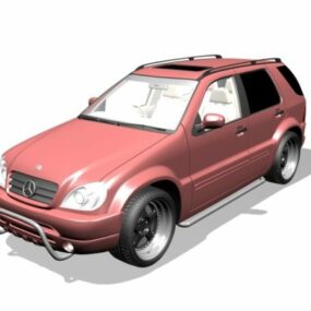Mercedes-benz Ml-430 SUV de luxe modèle 3D