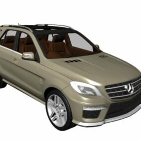 Mercedes-benz Ml63 Amg Suv 3d μοντέλο