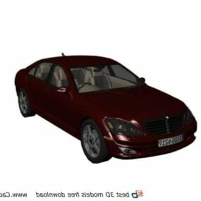 मर्सिडीज-बेंज एस-क्लास 3डी मॉडल