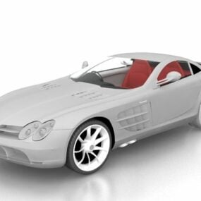मर्सिडीज-बेंज एसएलआर मैकलेरन 3डी मॉडल