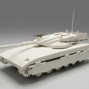 Merkava Tank 3d model