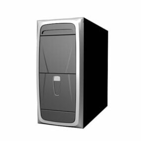 Micro Atx Desktop Case 3d-modell