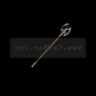 Middle Ages Long Handled Battle Ax