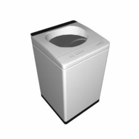 Modello 3d della lavatrice portatile Midea