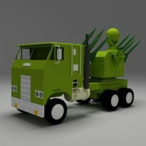 Military Missile Launcher 3d model