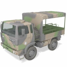 군사 수송 트럭 3d 모델