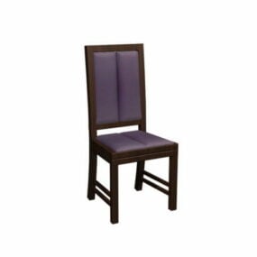 Minimalism Style Side Chair 3d model