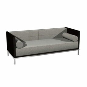 Sofá minimalista modelo 3d
