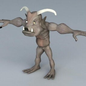 דגם Minotaur Beast 3D