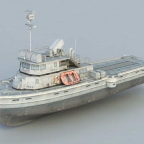 Missile Boat 3d model