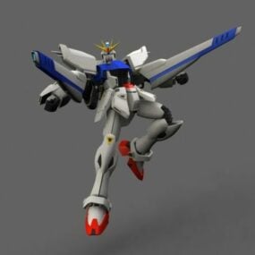 Kombinezon mobilny Gundam F91 Model 3D