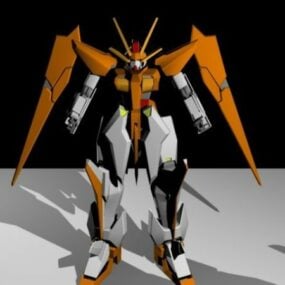 Mobil Takım Elbise Gundam Karakteri 3d modeli