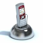 Mobile Phone With Metal Phone Holder