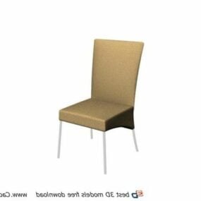 3д модель банкетного стула современной мебели