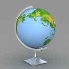 Modern Desktop World Globe