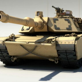 Moderni Tank 3d-malli