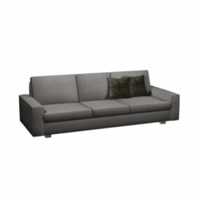 Modern Cloth Sofa Settee 3d model