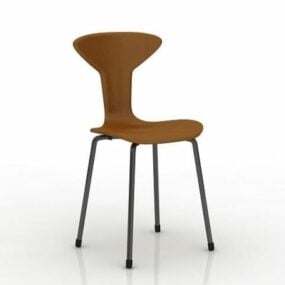 Meubles de chaise de café modernes modèle 3D
