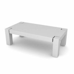 Modern End Table Furniture 3d model