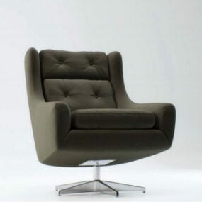 3д модель стула Modern Fabric с откидной спинкой